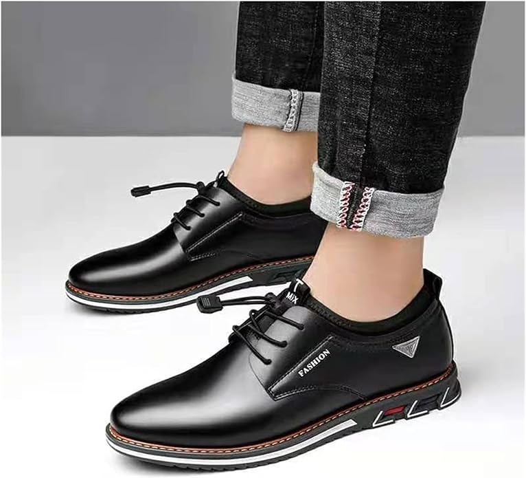 Chaussures Vernies pour Hommes : Confort et Polyvalence avec Élégance ! - SN