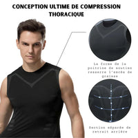 Thumbnail for HOMMEN Gynécomastie Compress Vest